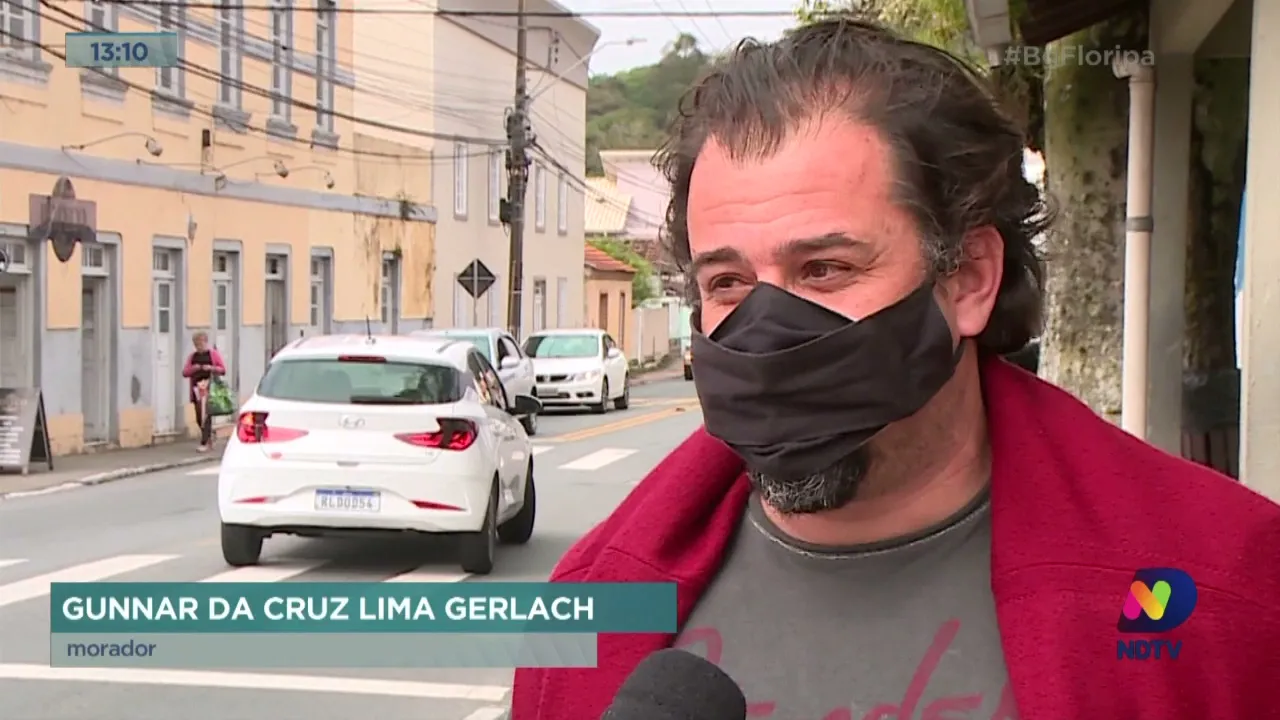 Centro: moradores de São José reclamam de grande tráfego de caminhões em alta velocidade na região
