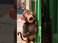 Download Lagu 🐒 Monkey’s Prank Backfires — White Cat Wins the Sweet Reward! 🍦😹 #funny #cat #animation #monkey