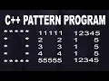 Hollow Square Shape Pattern Program in C Square Shape Pattern in C