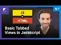 Basic Tabbed Views in Javascript - Learn to Code