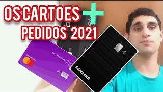 OS 3 CARTOES COM MAIS "Status" , MAIS PEDIDOS ATUALMENTE
