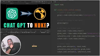 CHAT GPT NUKE CREATE CUSTOM NODES WITH PYTHON TWO MINUTES TUESDAY VFX VIBE