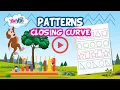 Learn Pattern Closing Curve Pattern for Preschool Kids Pattern Stroke YOOYOO KIDS