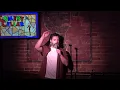 Matt Piwowarski performs his first 5 minute set at the Comedy Cellar