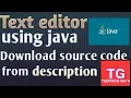 Java Tutorial How To Make Notepad Using Netbeans and Java