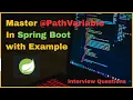 PathVariable in Spring Boot GetMapping id Complete Guide with Code Postman Test