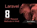 Laravel 8 tutorial in Hindi - Http Request Methods Post Put Patch