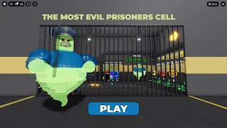 GHOST POLICE PRISON RUN! Obby roblox Gameplay Walkthrough No Death 4K