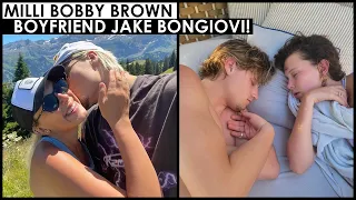 MILLIE BOBBY BROWN GETS LOVE FROM BOYFRIEND JAKE BONGIOVI GIRL OF MY DREAMS