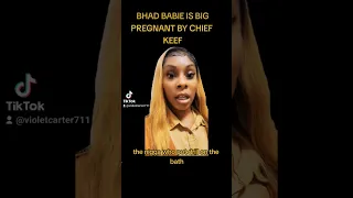 BHAD BABIE IS PREGNANT BY CHIEF KEEF! DUE ANY DAY NOW AND PUTTING HIM ON CHILD SUPPORT!