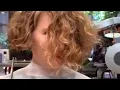 Cutting Very Curly Hair to a Chin Length Bob