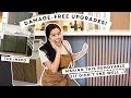 BORING GRAY KITCHEN GETS A HUGE RENTER-FRIENDLY MAKEOVER Wood Slats Peel and Stick