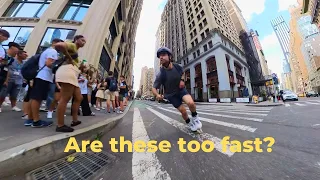 Threading the needle Race wheels vs New York City