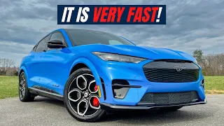 INSANELY Quick! 2022 Ford Mustang Mach E GT Review