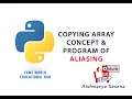 - Copying Array