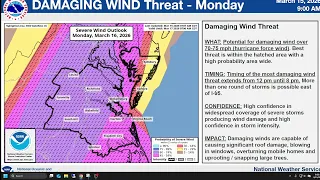 NWS Wakefield Briefing - Monday Severe Threat updated 26