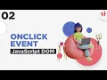 2 JavaScript HTML DOM Bangla Tutorial Onclick Event In Javascript Dom
