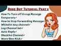Telegram Rose Bot Tutorial Part 2 How to use Rose bot Techwithcam