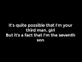 The White Stripes - Ball and biscuit - Lyrics