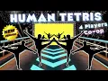HUMAN TETRIS Immersive Interactive Warm Up CO-OP 4 Players New Game Easy Daily Routine