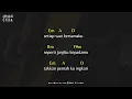 Chord Gitar Vagetoz - Betapa Aku Mencintaimu