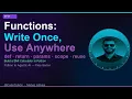 Python Functions EXPLAINED def Parameters Return Scope EP 07 CodeToAGI