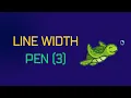 Python Turtle Graphics Pen Size