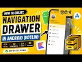 Navigation Drawer in Kotlin Android App Step-by-Step Tutorial IT WALA HINDI-