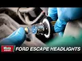 How To Replace Headlight Bulbs on a 2008-2012 Ford Escape