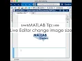 MATLAB Coders Resize Images in Live Scripts R2020b