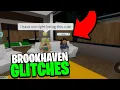 BROOKHAVEN NEW UPDATE 10 NEW GLITCHES YOU CAN USE IN ROBLOX BROOKHAVEN