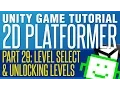Level Select Map - Unity 2D Platformer Tutorial