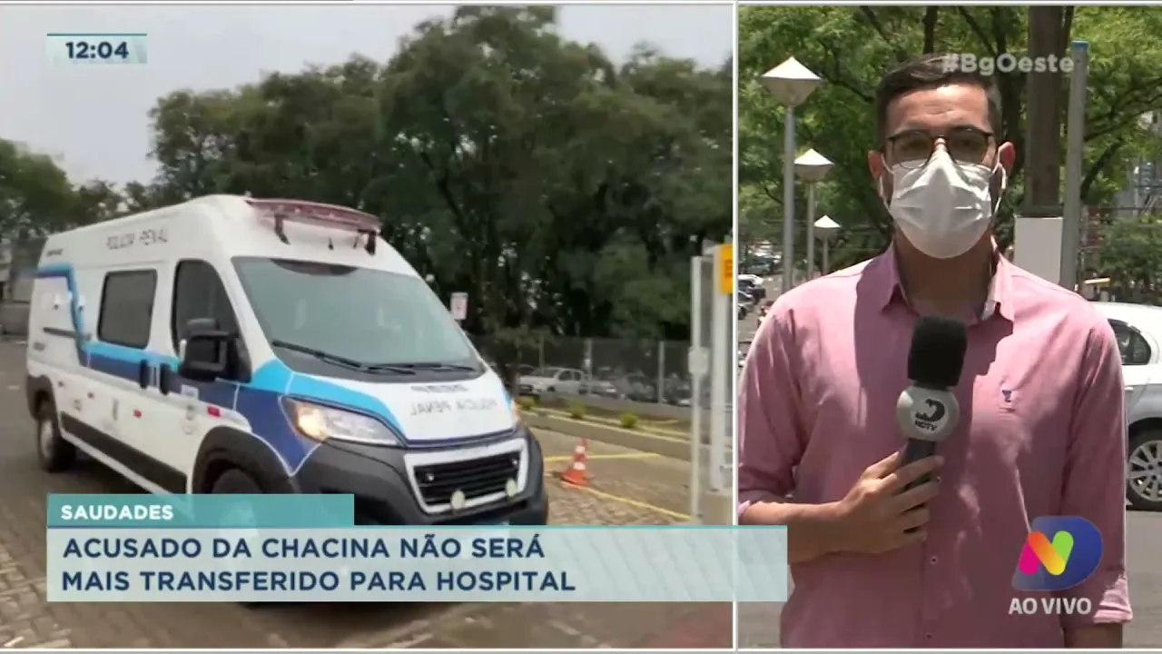 Acusado da chacina de Saudades não será mais transferido para hospital