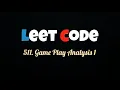 LeetCode 511 Gameplay Analysis I SQL Interview Question Explained