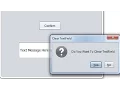 Java Confirmation Message Dialog Example