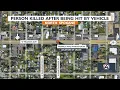 One killed in vehicle vs pedestrian crash in northwest Spokane