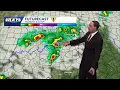 More showers and a few storms Monday