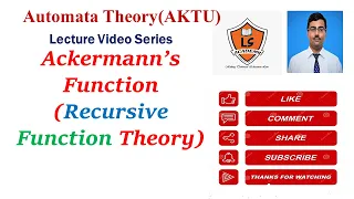 Ackermann function in Automata Theory Explanation with examples Recursive function Theory