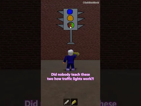I had to fix the Traffic Light Colors… 😏🚦
