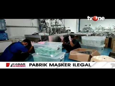 Detik-detik Polisi Gerebek Pabrik Masker Ilegal di Cilincing | tvOne