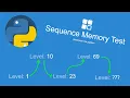 Can Python destroy the Sequence Memory Test - Human Benchmark Sequence Memory Test with Python