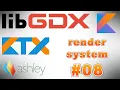 LibGDX Kotlin tutorial using LibKTX - Render System