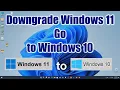 How to Downgrade Windows 11 to Windows 10 and NOT LOSE Your Microsoft License Tutorial in 2026