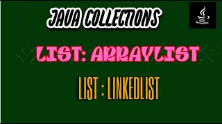JAVA COLLECTIONS LIST ARRAYLIST LINKEDLIST AUTOMATION TESTING INTERVIEW TAMIL
