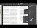 Basic Typesetting Principles in Adobe Indesign - Tutorial