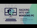 Ep 3 - Hack into Any Windows PC in a Network using Python RAT