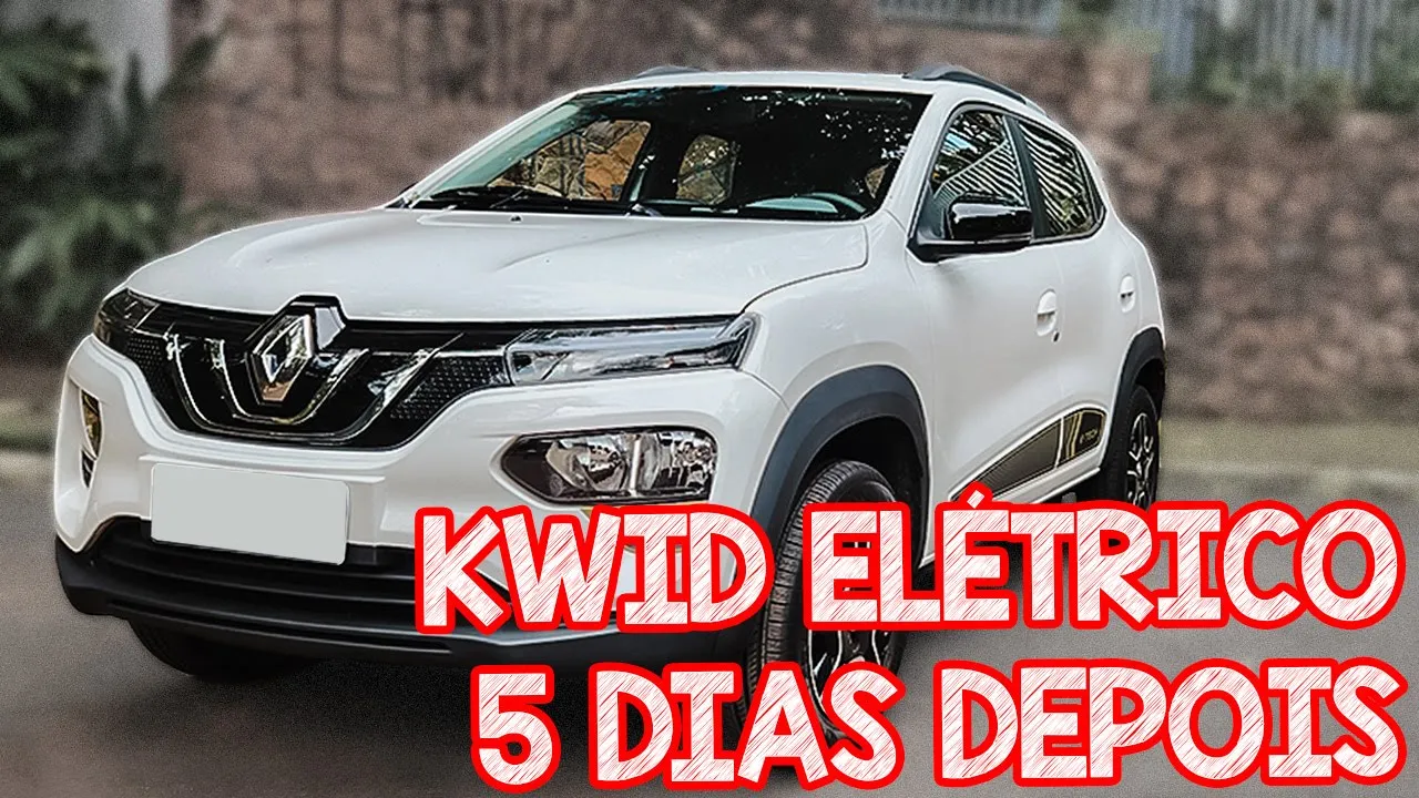 Avaliação Kwid Elétrico é melhor que Caoa Chery iCar? Rodei uma semana com Kiwd Etech vem ver o que