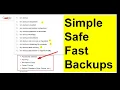 Use Your Own Backup Scripts Simple Safe and Fast Backups