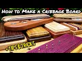 How to Make a Cribbage Board Tips Tricks Tutorial