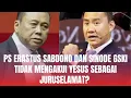 Lagu Ps Erastus Sabdono and the GSKI Synod do not recognize Jesus as Savior?